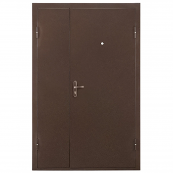 Металлическая дверь КВАРТЕТ (металл/металл) 2086/1250 (Правое открывание)